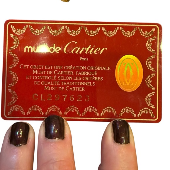 Cartier Must De Cartier Key & Card Holder - Picture 11 of 14